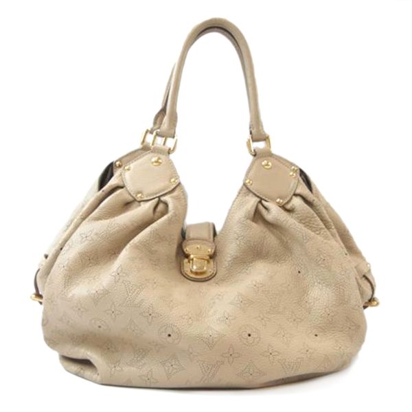 50465 1 Louis Vuitton Mahina Shoulder Bag Opal Silver