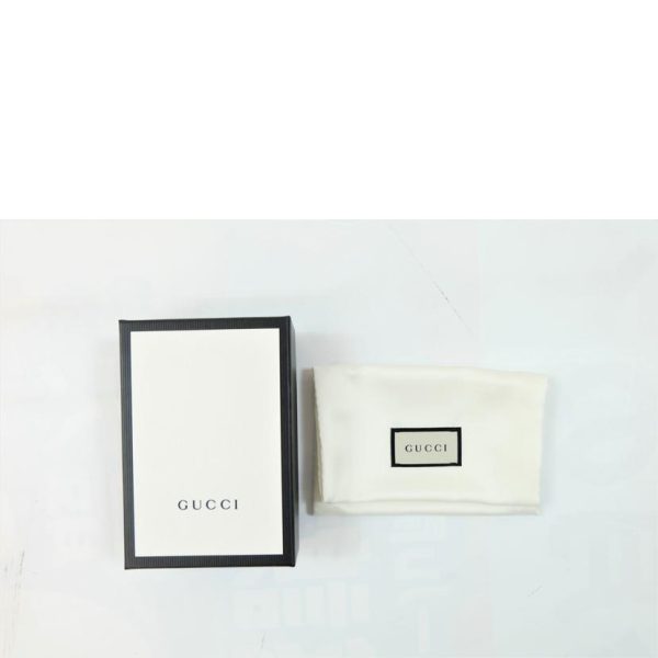 50493 6 Gucci Micro Gucci Shima Leather 6 Key Case Black