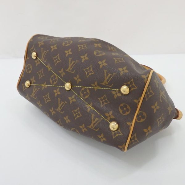 50497 3 Louis Vuitton Tivoli Monogram Satchel Bag Brown