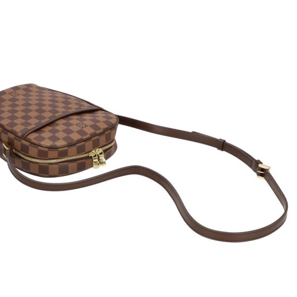 50583 4 Louis Vuitton Ipanema PM Crossbody Bag Damier Ebene Brown