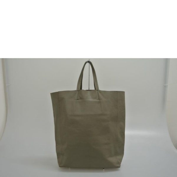 50585 2 Celine Horizontal Hippo Tote Bag Beige