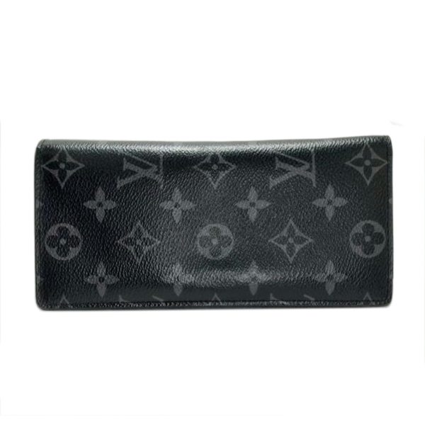 50870 2 LOUIS VUITTON Portefeuil Plaza Wallet Monogram Eclipse