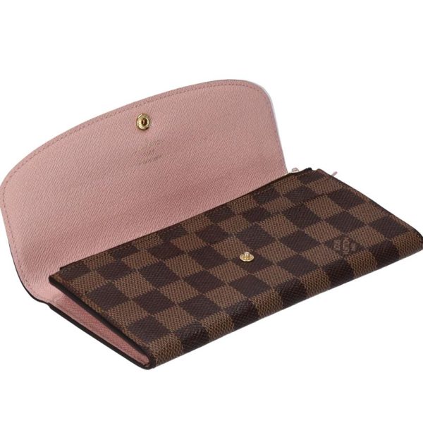 51036 3 Louis Vuitton Emily Wallet Damier Ebene