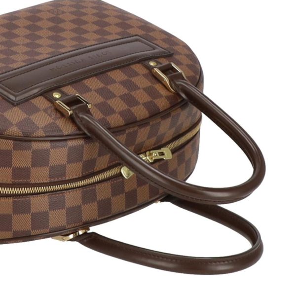 51052 3 Louis Vuitton Nolita Damier Handbag Brown