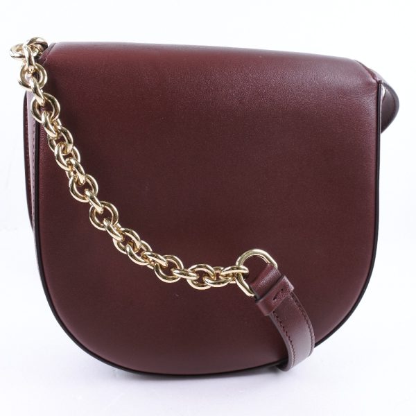 51140305 5 Salvatore Ferragamo Gancini Calf Brown Shoulder Bag