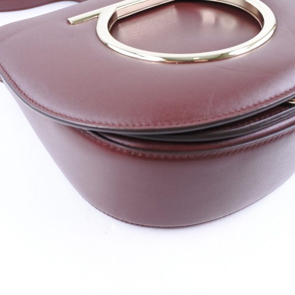 51140305 6 Salvatore Ferragamo Gancini Calf Brown Shoulder Bag