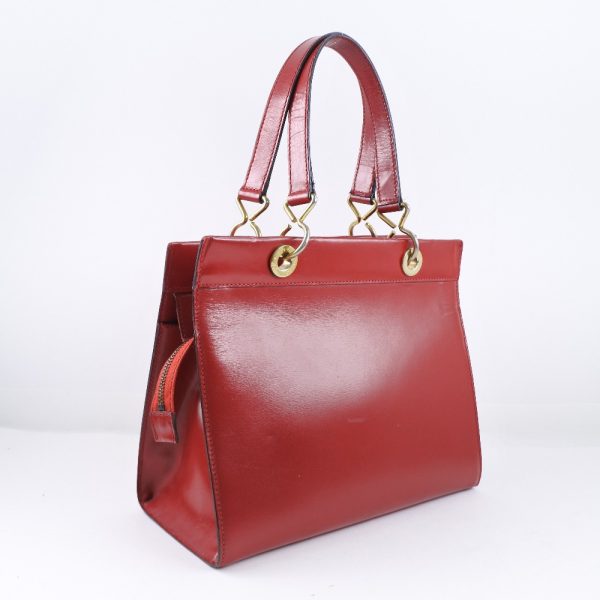 51150499 3 CELINE handbag calf red