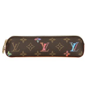 51168 1 LOUIS VUITTON Monogram PVC Trouville Handbag Brown