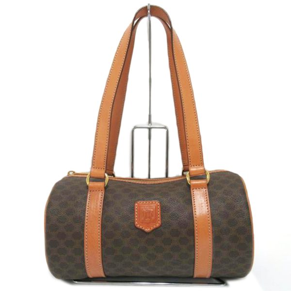 51217 1 Celine Boston Bag Mini Macadam Pattern