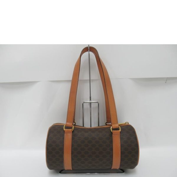 51217 2 Celine Boston Bag Mini Macadam Pattern