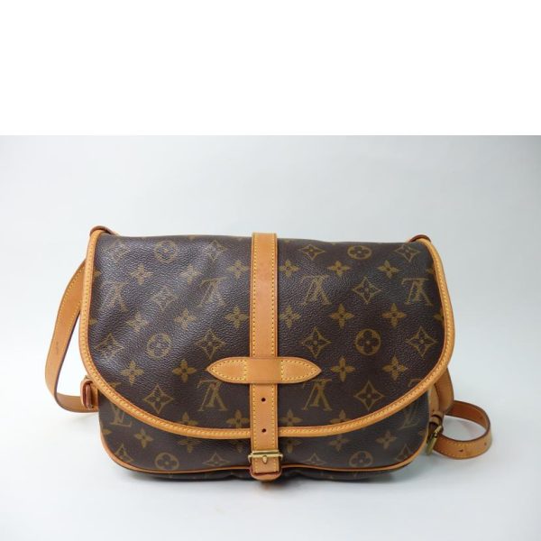 51349 2 Louis Vuitton Saumur MM Bag Monogram