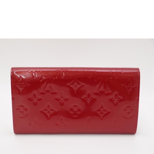 51349 2 Louis Vuitton Porte Tresor International Vernis Wallet Pomme dAmour