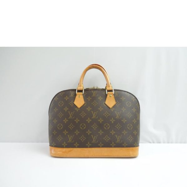 51363 2 Louis Vuitton Alma Handbag Monogram Brown