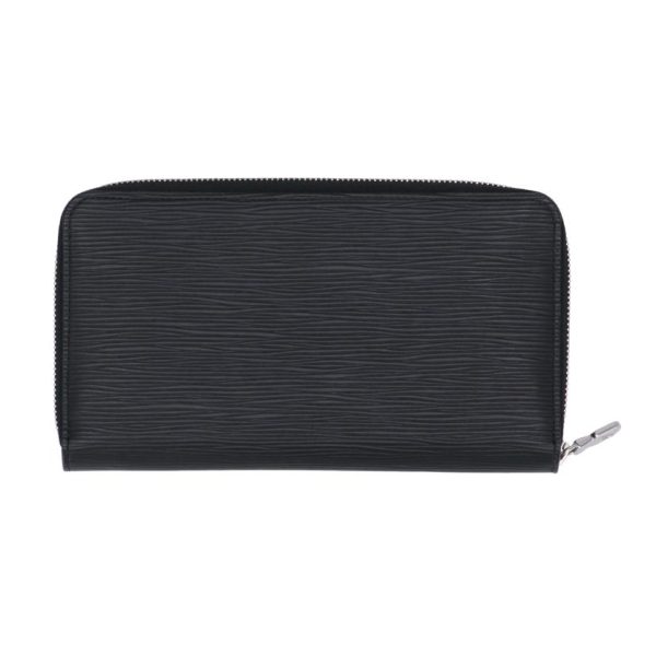 51418 2 Louis Vuitton Zippy Organizer Epi Wallet Noir