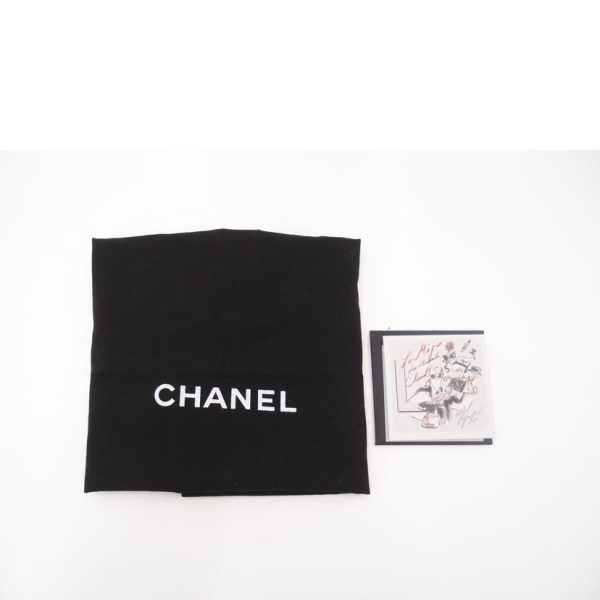 51604 6 Chanel Chocolate Bar Mini Boston Bag Black