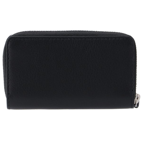 516373dlq4n1000 2 Balenciaga Everyday Zip Wallet Coin Purse Black