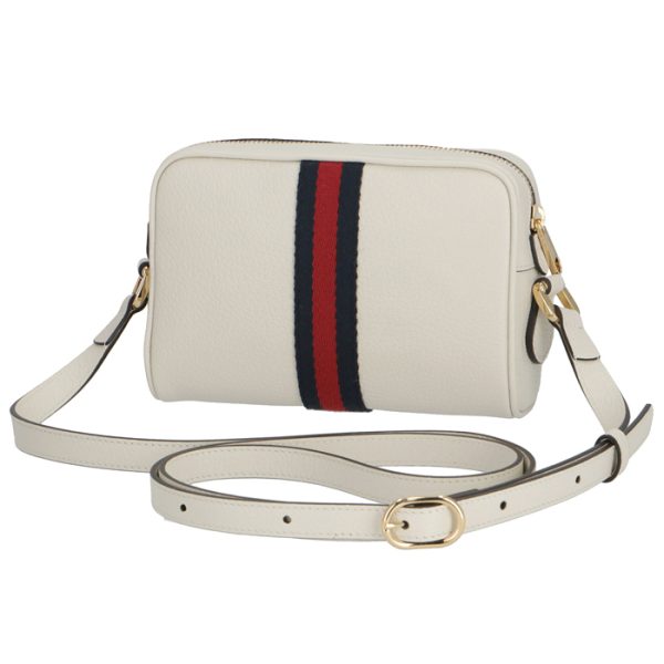 517350dj2dg8454 2 GUCCI Ophidia Leather Mini Bag White