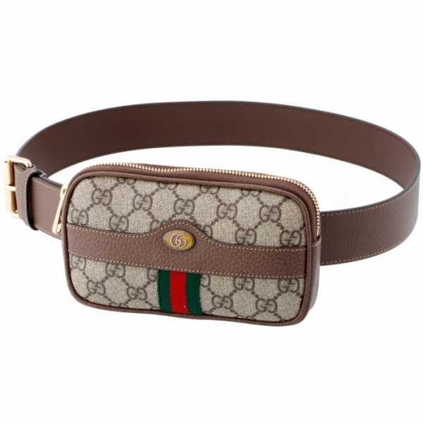 51930896iws8745 1 GUCCI Ophidia GG Belt Bag Beige