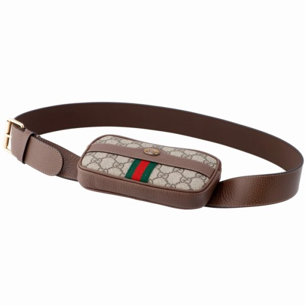 51930896iws8745 3 GUCCI Ophidia GG Belt Bag Beige