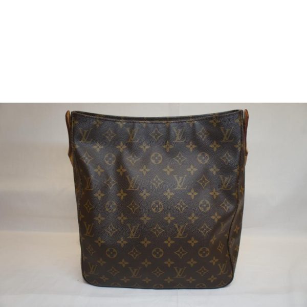 52084 2 Louis Vuitton Looping GM Bag Monogram Brown