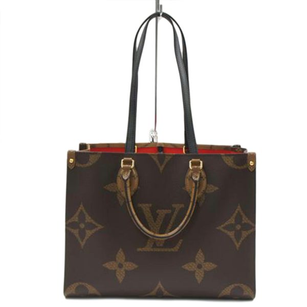 52107 1 Louis Vuitton On the Go MM Bag Monogram Giant Reverse