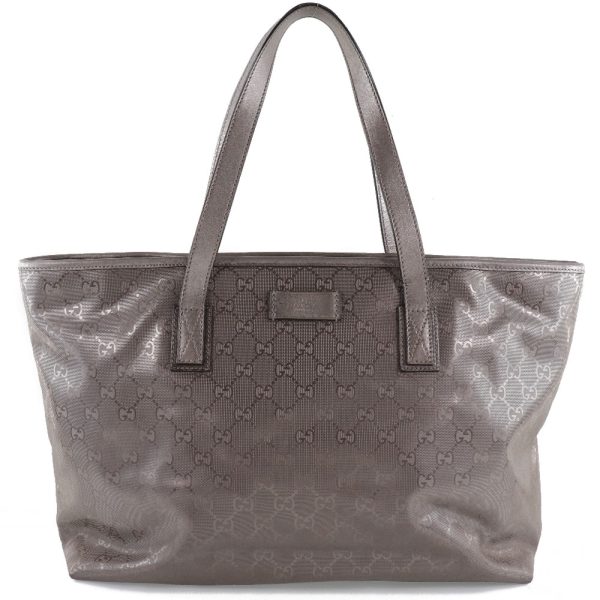 52160502 1 GUCCI Tote Bag GG Implement Silver Zipper Tote