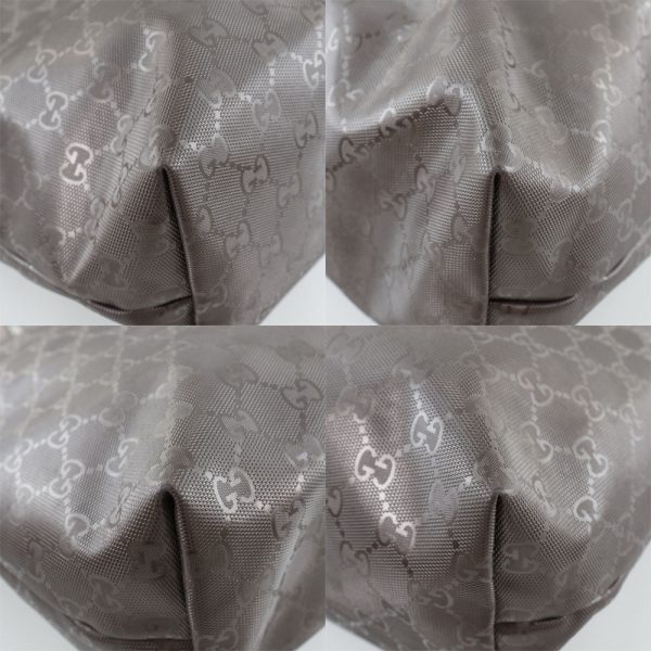 52160502 4 GUCCI Tote Bag GG Implement Silver Zipper Tote