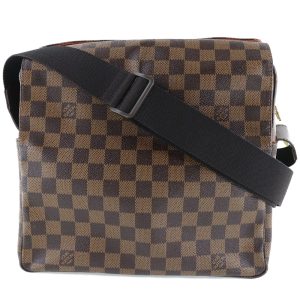 52160504 1 Louis Vuitton Soft Trunk Monogram Canvas Crossbody Bag Brown