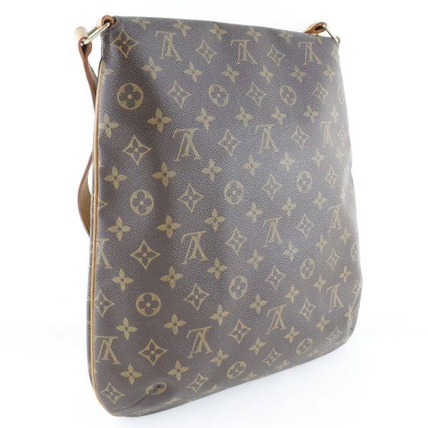 52160531 3 LOUIS VUITTON Muset Shoulder Bag M51256 Monogram Canvas Brown