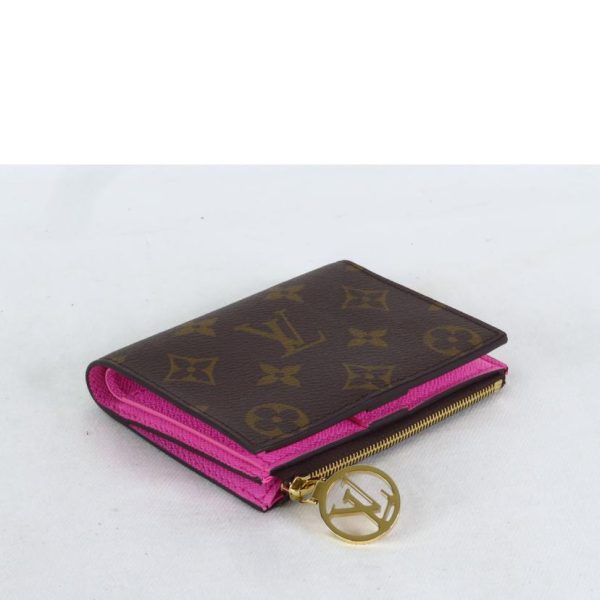 52198 3 Louis Vuitton Portefeuil Lisa Monogram Wallet Brown