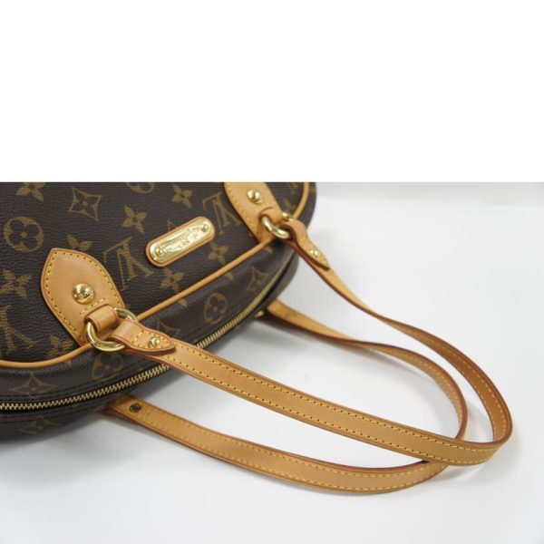 52213 5 Louis Vuitton Montolgui PM Bag Monogram Brown