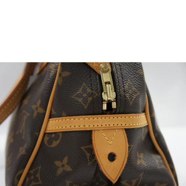 52213 9 Louis Vuitton Montolgui PM Bag Monogram Brown