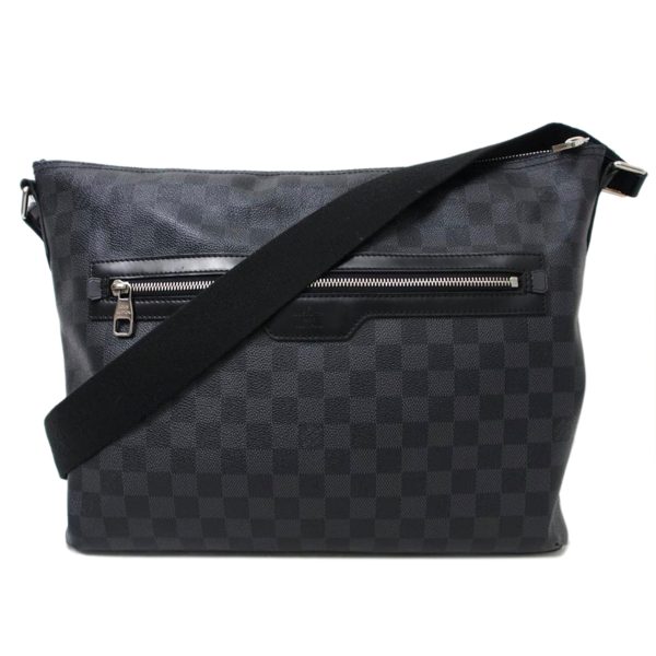 52261 1 Louis Vuitton Mick MM Messenger Bag Damier Graphite