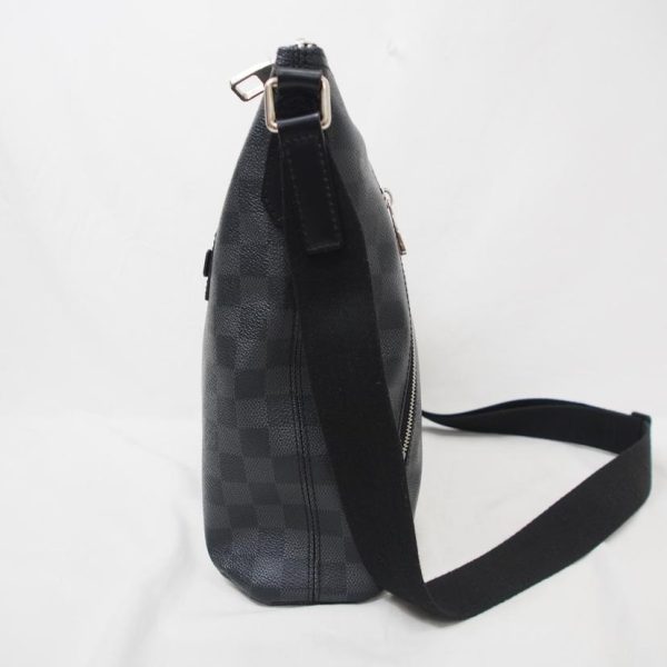 52261 3 Louis Vuitton Mick MM Messenger Bag Damier Graphite