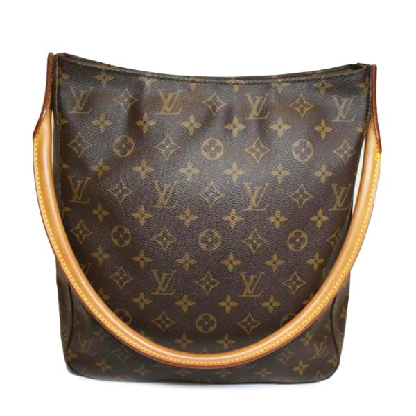 52282 1 Louis Vuitton Looping GM Bag Monogram Brown