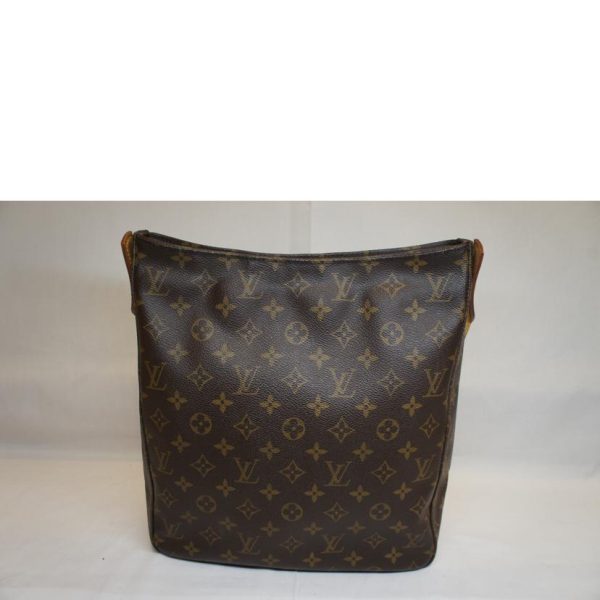 52282 2 Louis Vuitton Looping GM Bag Monogram Brown