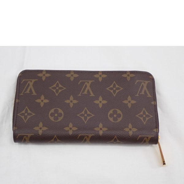 52316 2 Louis Vuitton Zippy Wallet Rose Ballerine Wallet Brown