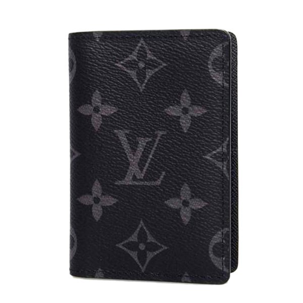 52329 1 Louis Vuitton Organizer Depoche Bag Monogram Eclipse Black