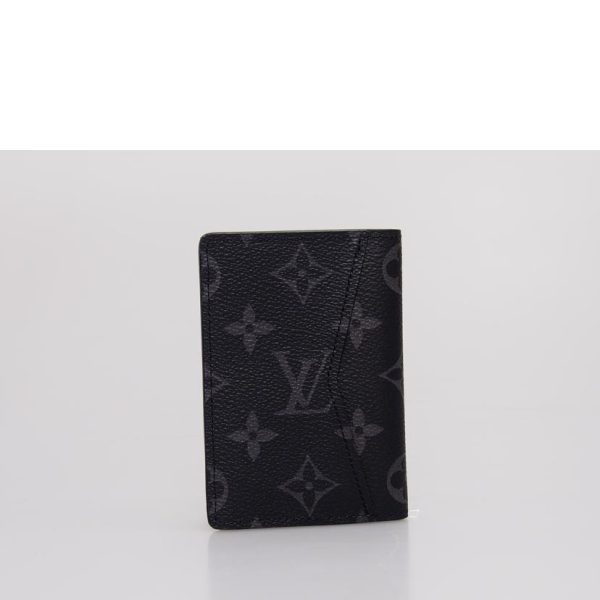 52329 2 Louis Vuitton Organizer Depoche Bag Monogram Eclipse Black