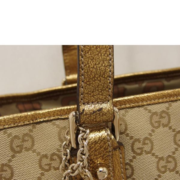 52337 9 Gucci Sherry Line GG Canvas Tote Bag