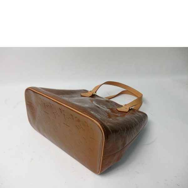 52480 3 Louis Vuitton Houston Vernis Handbag Bronze