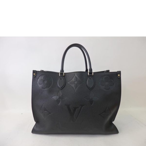 52497 4 Louis Vuitton On The Go GM Monogram Empreinte Tote Noir