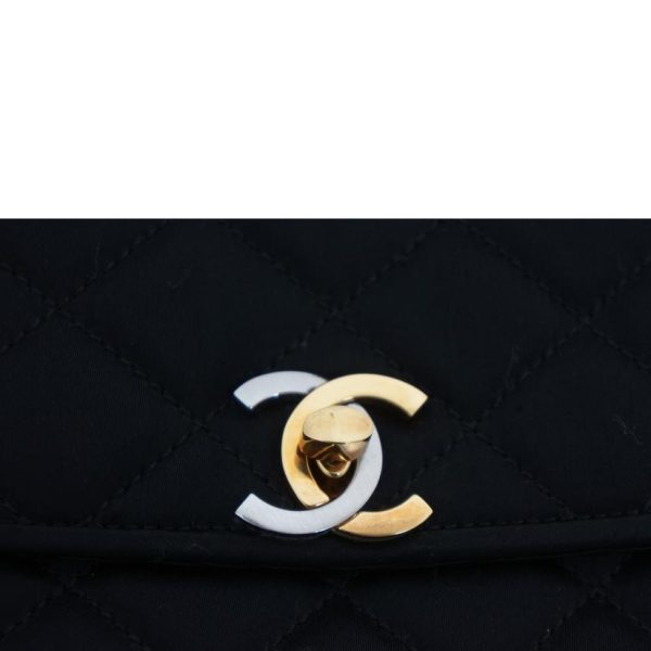 52527 6 CHANEL Paris Limited Chain Shoulder Bag Black