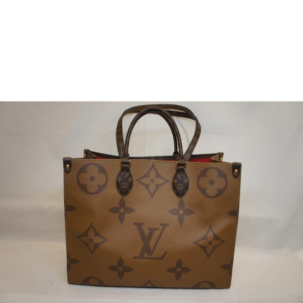 52558 2 Louis Vuitton On the Go GM Bag Monogram Reverse