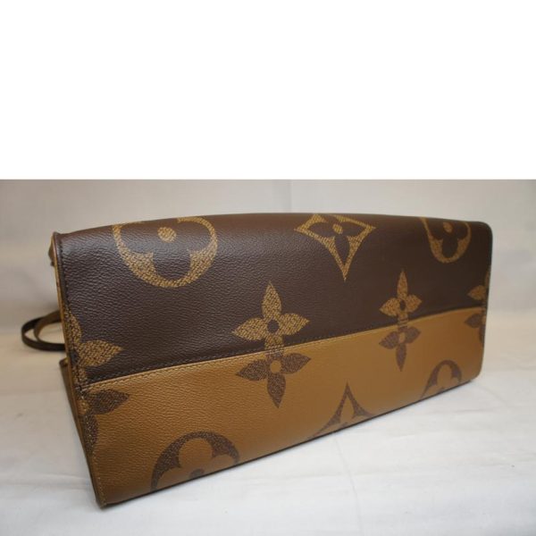 52558 3 Louis Vuitton On the Go GM Bag Monogram Reverse