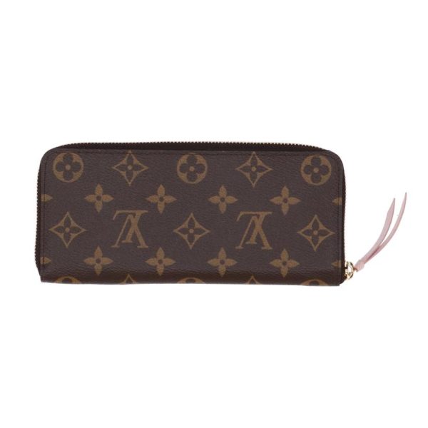 52705 2 Louis Vuitton Clemence Wallet Monogram