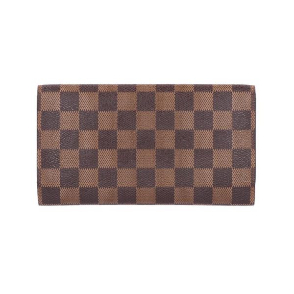 52745 2 LOUIS VUITTON Porte Tresor International Wallet Damier Ebene