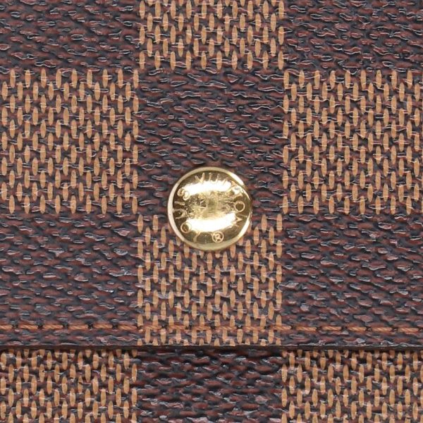 52745 6 LOUIS VUITTON Porte Tresor International Wallet Damier Ebene