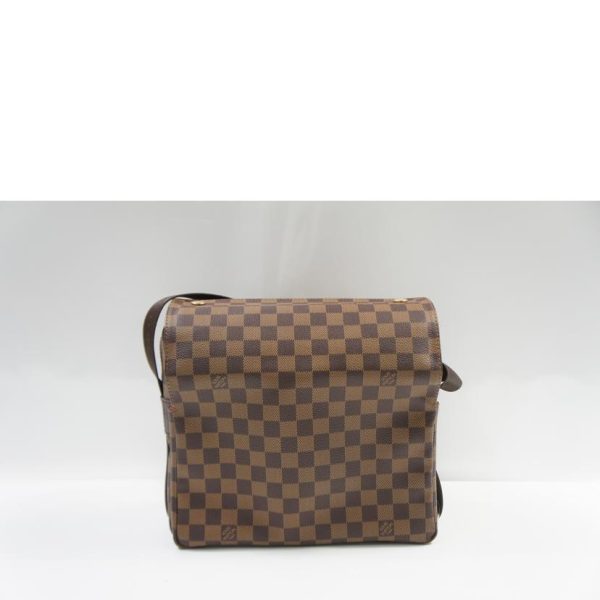 52749 2 Louis Vuitton Naviglio Bag Damier Ebene Brown