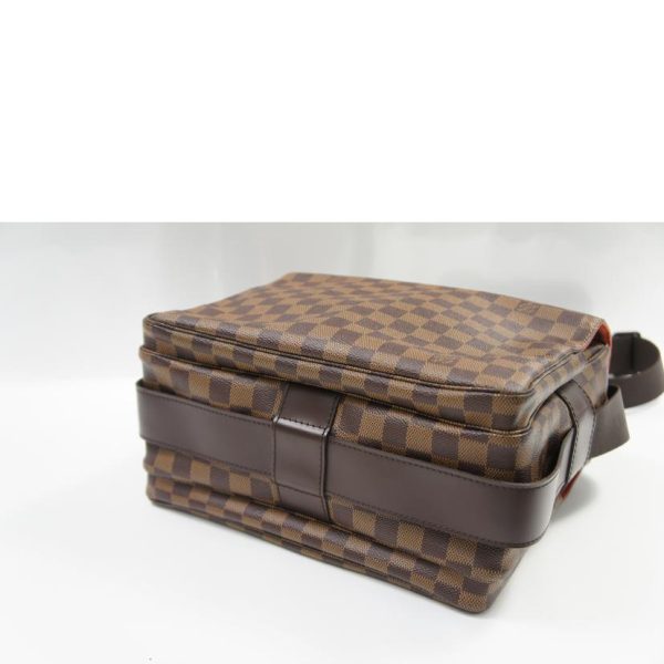 52749 3 Louis Vuitton Naviglio Bag Damier Ebene Brown